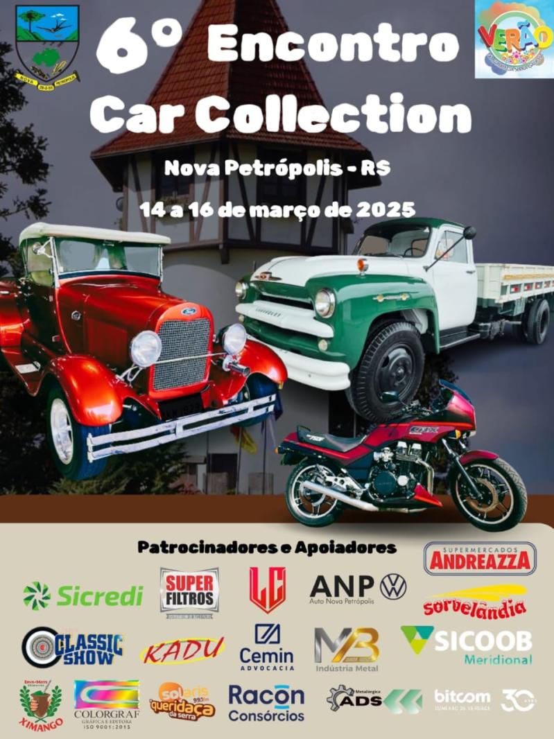 6° Encontro Car Collection - Nova Petrópolis - RS