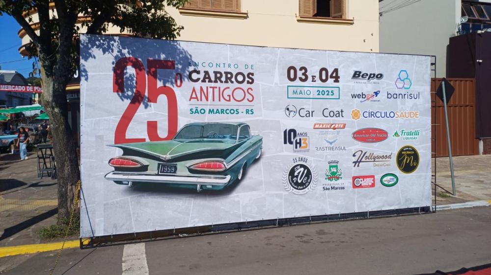 25º Encontro de Carros Antigos - São Marcos/RS